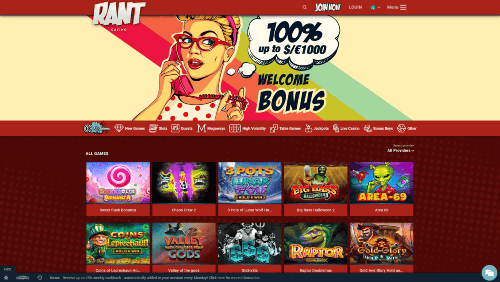 rant online casino buitenland